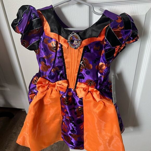Minnie Mouse Witch‎ Costume and Hat-Size 3 - Picture 6 of 9